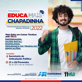 Educa Mais Chapadinha Prefeitura Em Parceria O Instituto