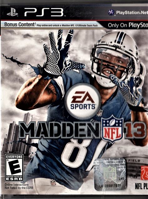 Playstation 3 Madden NFL 13 EA Sports Video Games