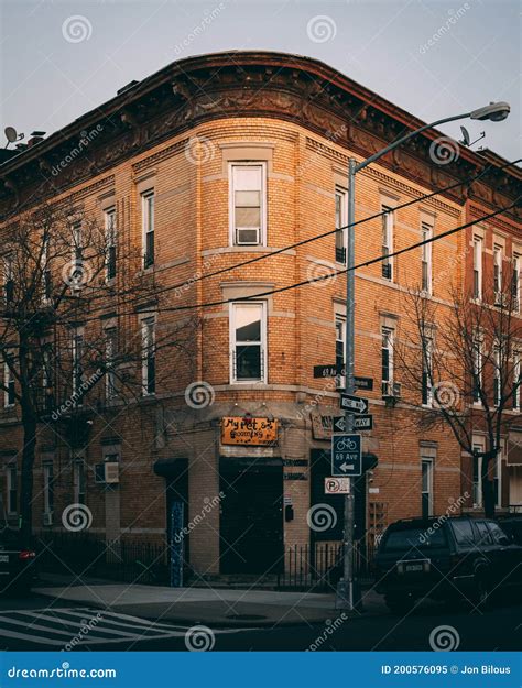 Architecture in Ridgewood, Queens, New York City Stock Image - Image of
