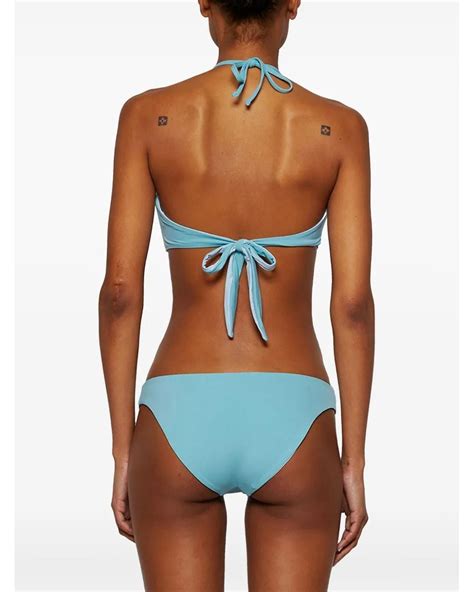 Bound Ida Bikini Top In Green Lyst