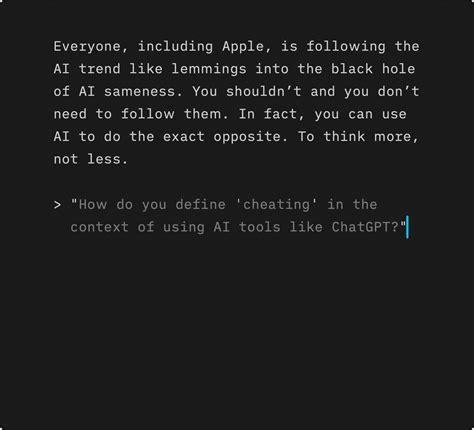 Turning the Tables on AI