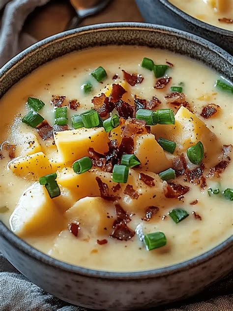 Loaded Baked Potato Soup: Irresistible Comfort in Every Spoonful
