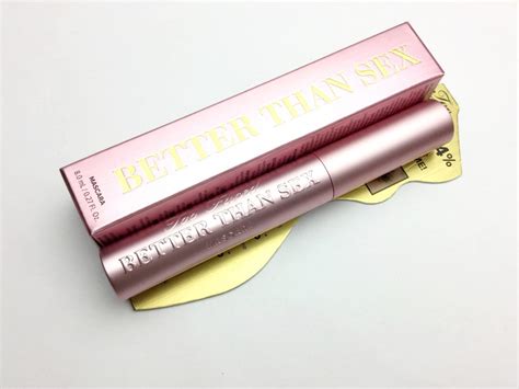 Le Mascara Better Than Sex De Too Faced Revue