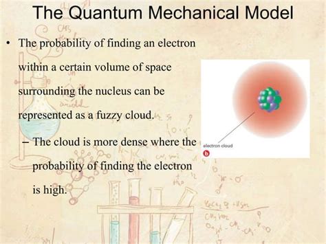 quantum mechanical model   atom pptx