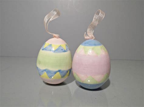 painting art collectibles hand painted ceramic egg etnacompe