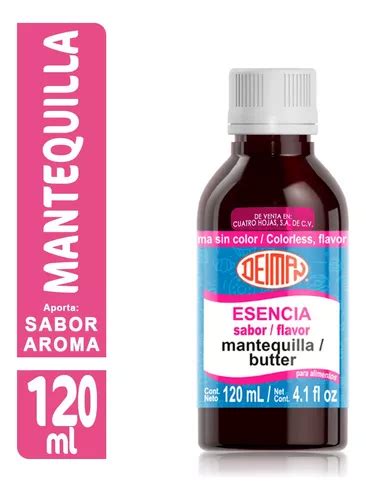 Esencia Saborizante Sabor Mantequilla Deiman Ml