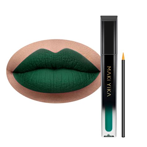 green color lipstick