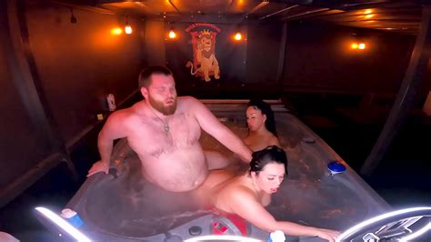 Hot Tub Threesome With Queen Rogue And Mandi May WCA Productions XVIDEOS