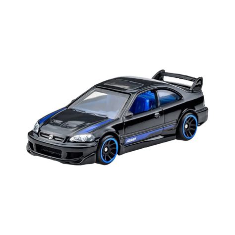 Hot Wheels Honda Civic SI Silver Series JDM Streets Of Japan