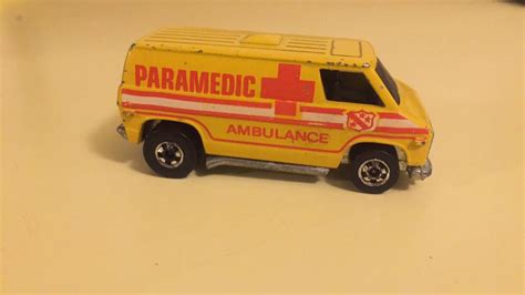 1974 Hot Wheels Paramedic Ambulance R HotWheels