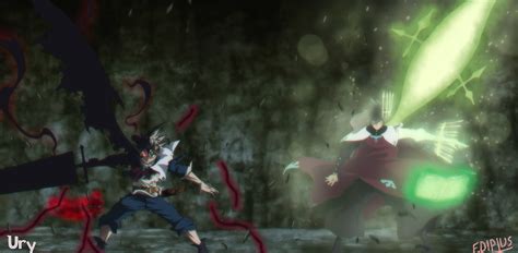 epic clash yuno asta unite  black clover hd wallpaper  ury