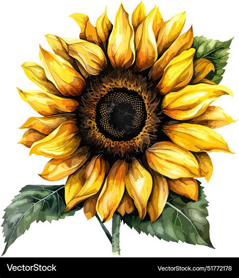 Clipart Sunflower