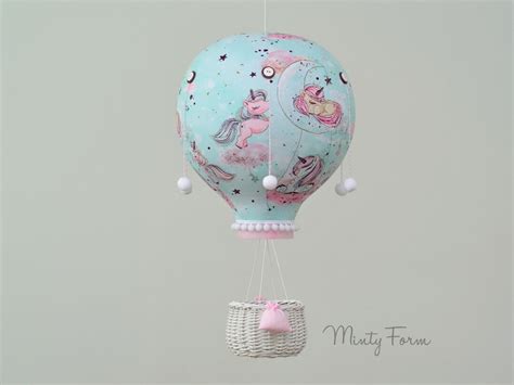 Hot Air Balloon Mobile Travel Theme Nursery Custom Mobile Addition To Cloud Baby Mobile Welcome
