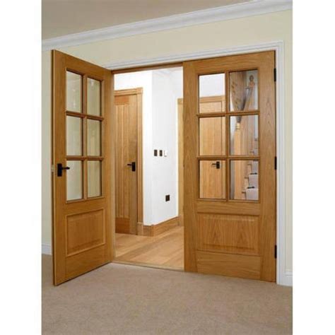 hinged wooden glass door  office price specifications   doors