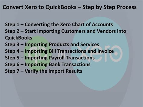 PPT - Xero to QuickBooks Conversion With Easy Steps PowerPoint