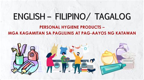 larawan ng gamit sa paglilinis ng katawan