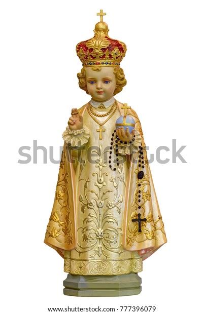 Infant Jesus Prague Statue Isolated Stock Photo 777396079 | Shutterstock