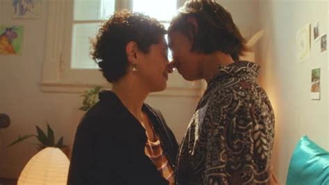 Affectionate Lesbian Girls Rubbing Noses Stock Video Pond