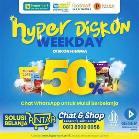 Katalog Promo Hypermart Hyper Diskon Weekday Periode Desember