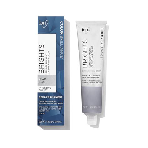 blue semi permanent hair color