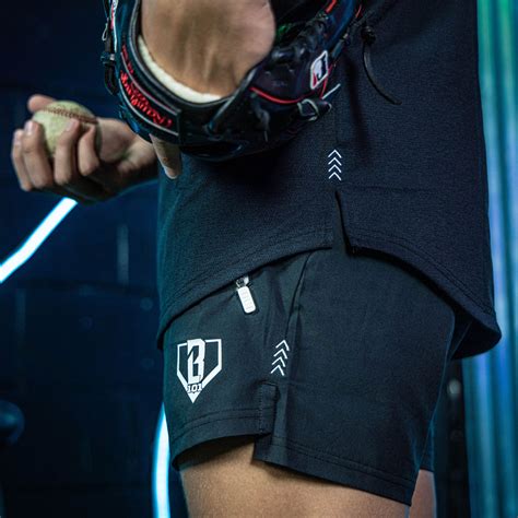Pro Series Shorts V2 Blackwhite Baseball Lifestyle 101
