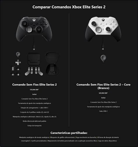 O Xbox Elite Series 2 – Core é o novo comando avançado da Xbox