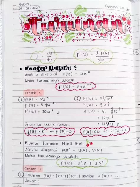 Contoh Soal Turunan 9