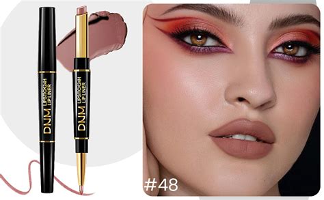 Amazon Evpct 1Pcs Nude Brown Velvet Matte Lip Liner And Lipstick