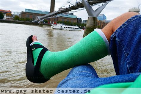 The Gay Skater Caster Probably The Largest Gay Cast Fetish Site In The World