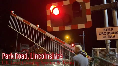 Spalding Park Road Level Crossing Lincolnshire YouTube