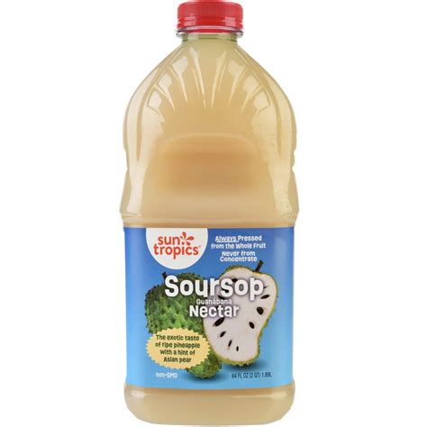 Soursop GuanÁbana Nectar Sun Tropics