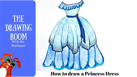 Princess Dress Drawing At Getdrawings Free Download