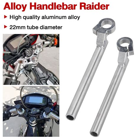 Fast DeliveryAlloy NUI Alloy Naked Handle Bar Raider 150 Carb R150