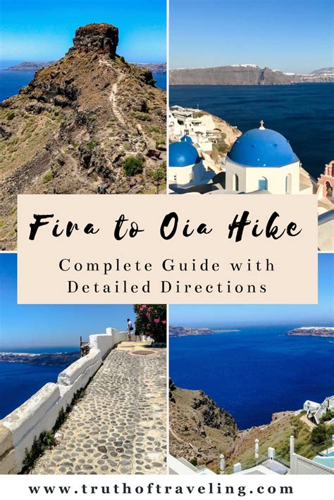 Complete Guide To The Fira To Oia Hike On Santorini Artofit