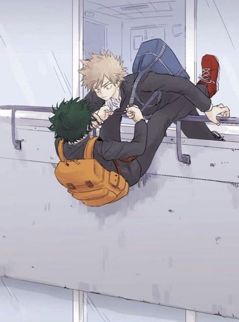 Deku And Bakugo Being Gay