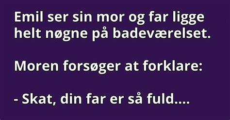 Vits Lille Emil ser sine forældre have sex drengens reaktion får moren til at forlange skilsmisse