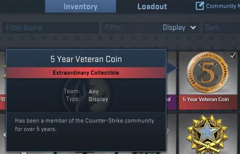 17/18/19 ЛЕТ ВЫСЛУГИ STEAM + МОНЕТЫ ЗА 5 И 10 ЛЕТ СЛУЖБЫ – acc4you