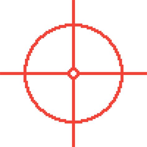 Download Red Dot Crosshair Png Png  Base Images