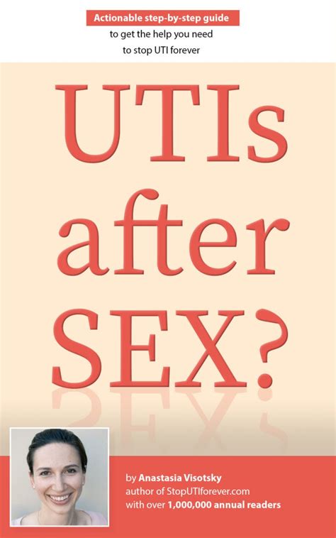 Book Stop UTIs After Sex Stop UTI Forever