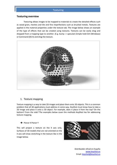texturing    graphics computer software  applications