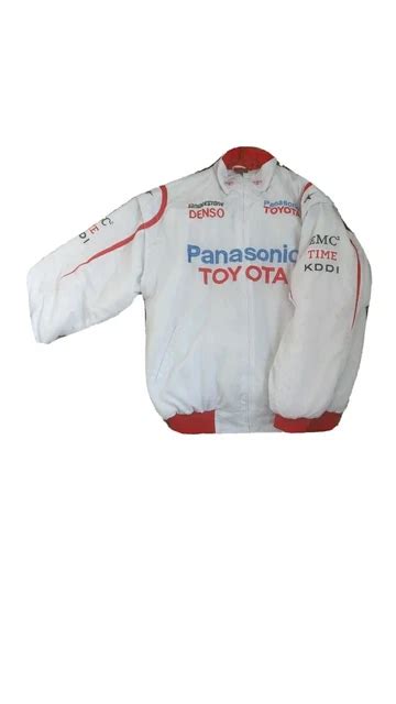 formula  panasonic toyota racing  denso jacket zip  pit crew