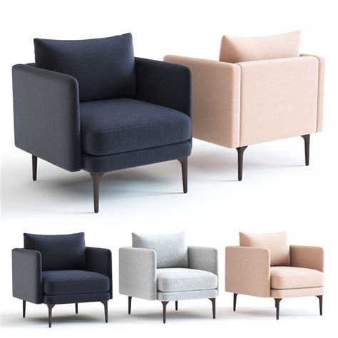 West Elm Alto Chair 3d Model 10 Max Free3d