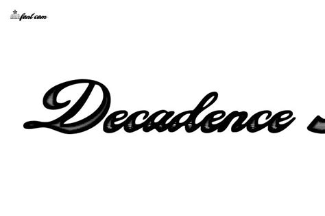 Decadence Personal Use Regular Free Font Download
