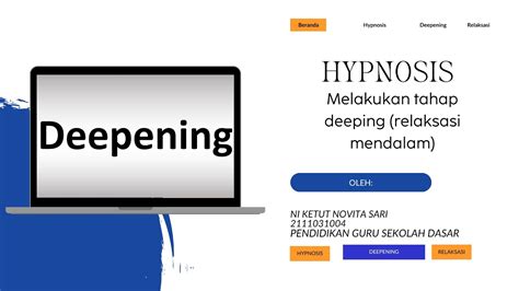tahap deepening  hypnosis youtube