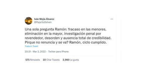 Iván Mejía Se Fue Con Todo Contra Ramón Jesurún Y El Presente Del