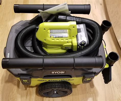 New Ryobi 18v Cordless Wetdry Vacuum