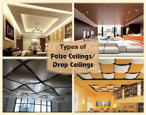 types  false ceiling  home