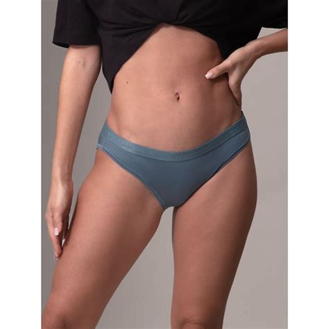 CALVIN KLEIN Calzón Bikini Form To Body Natural Gris Calvin Klein