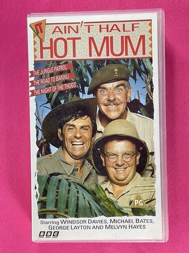 It Ain T Half Hot Mum Rare Vintage VHS Video Windsor Davies BBC EBay