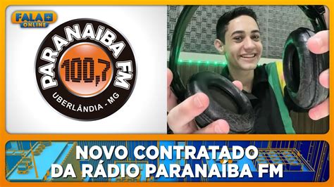 Rádio Paranaíba Fm De Uberlândia - Charles Junior é o novo contratado da Paranaíba FM de Uberlândia-MG ...